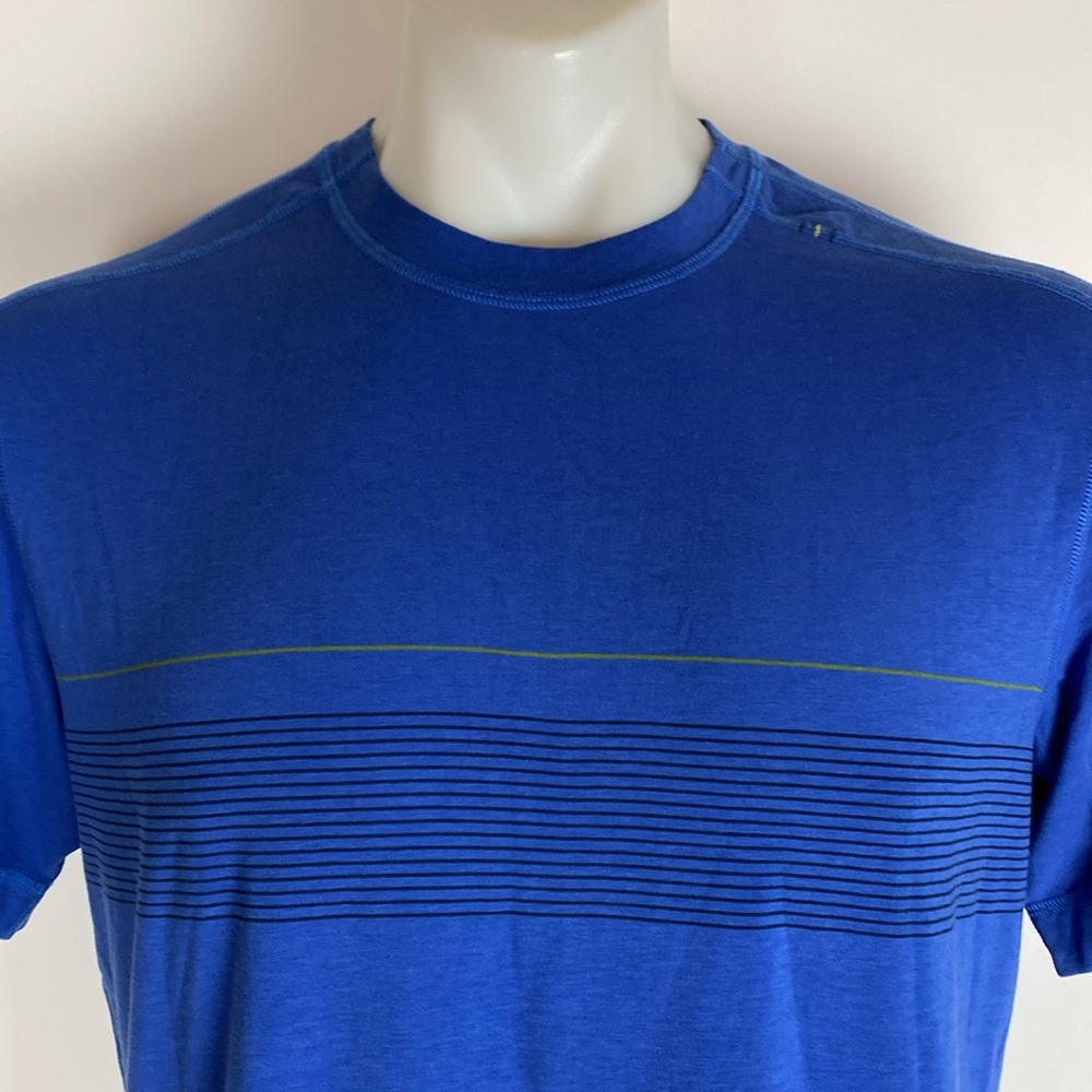 NWT Lululemon Classic Gym Tee blue Size L - Picture 2 of 10
